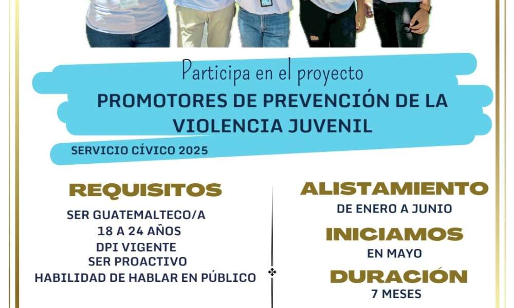 PROMOTORES DE PREVENCIÓN DE LA VIOLENCIA JUVENIL – Gobernacion ...